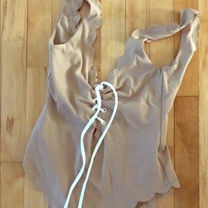 Marysia scallop swim suit